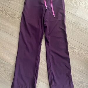 Med Couture Deep Purple Scrub Pants